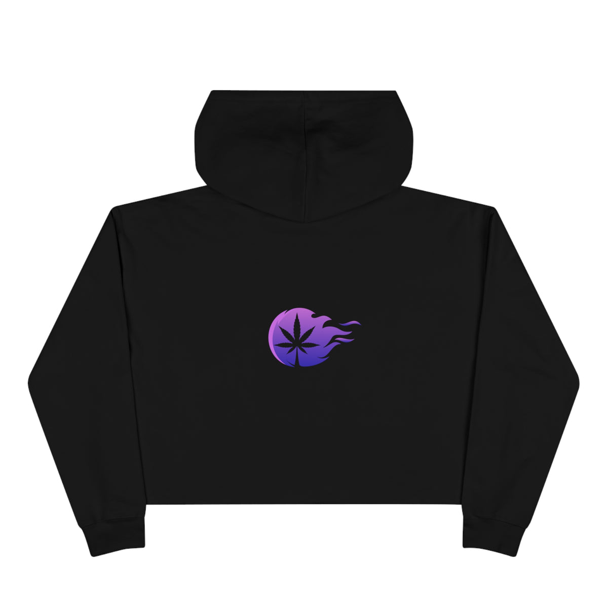 Smoke Champs “Power Purp Girls” Crop Hoodie