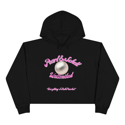 P.S. Unltd. “Pearl goddess” Crop Hoodie