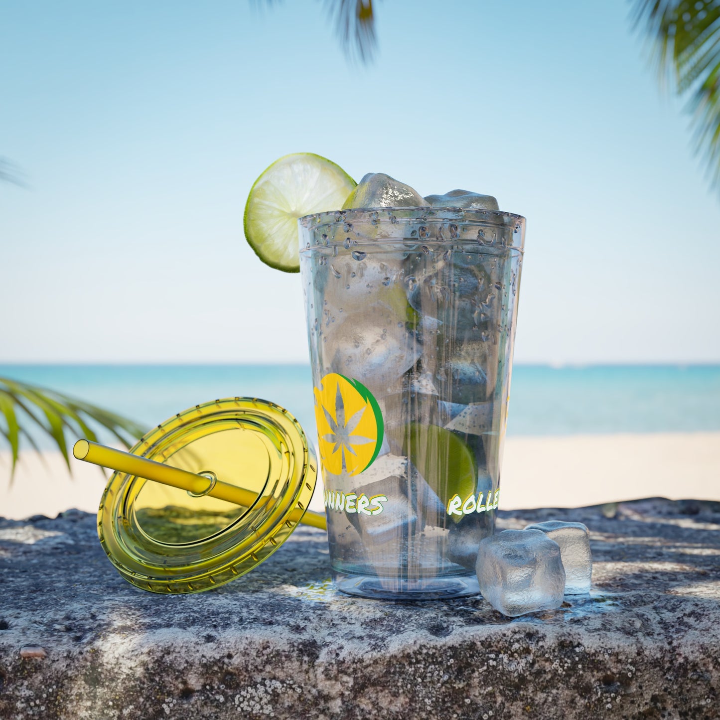 Island Runner Tumbler (w/ Straw)