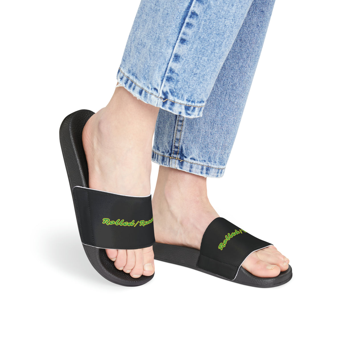 Smoke Champs Script Women's Slides