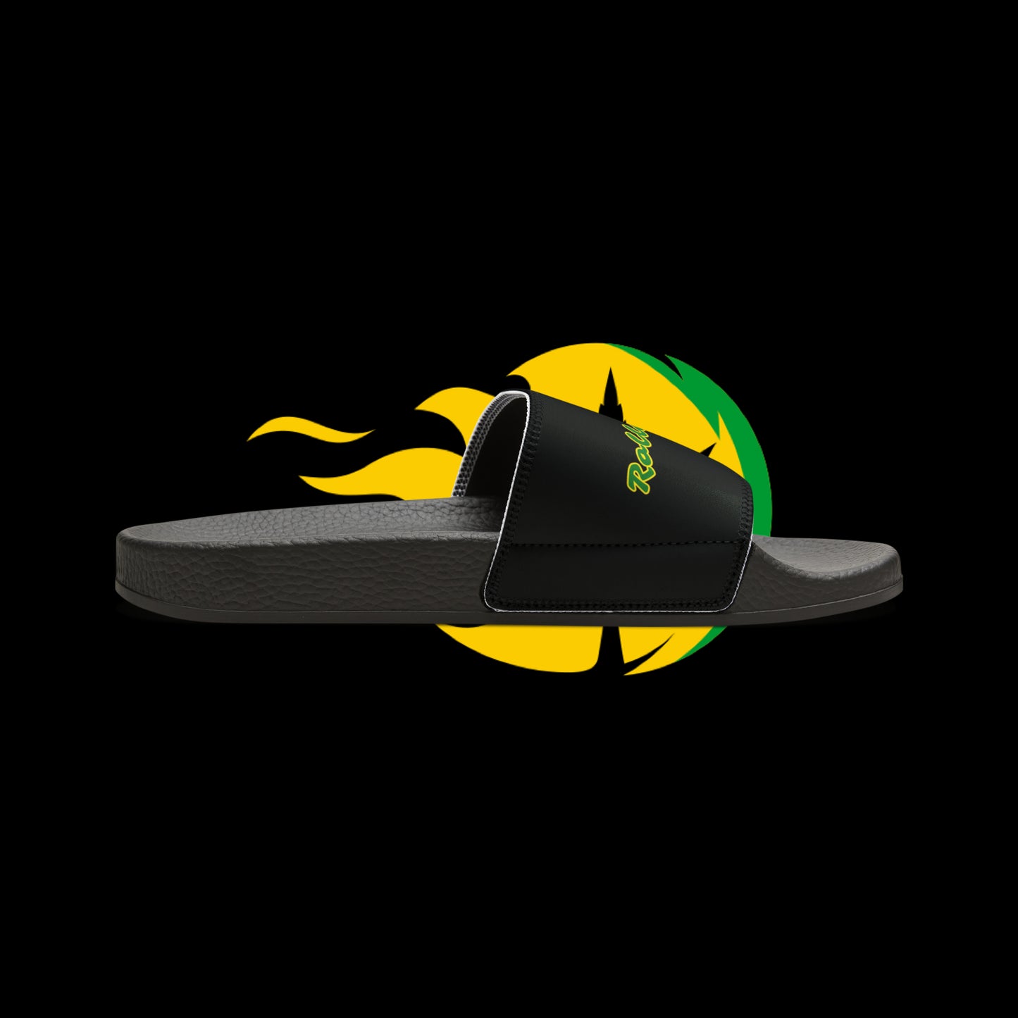 Smoke Champs Script Men's Slides