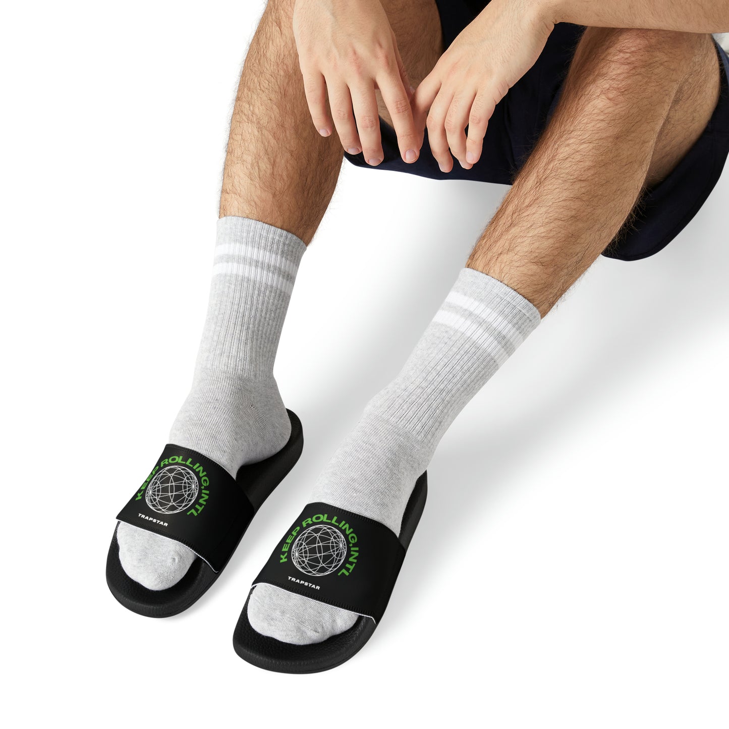KRI “Global Trapstar” Men's Slides (Grass)