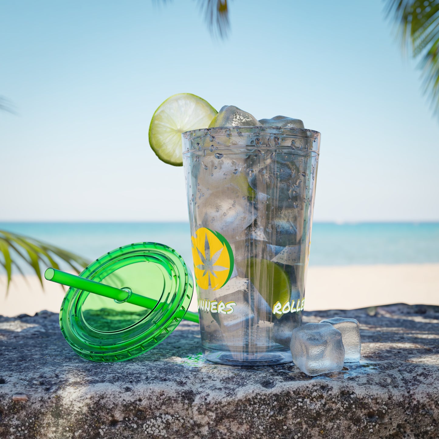 Island Runner Tumbler (w/ Straw)
